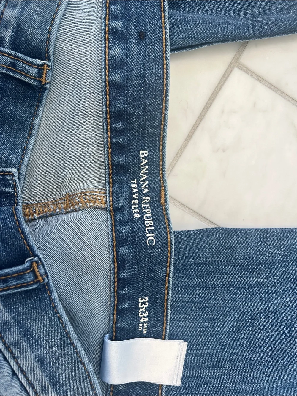 Banana Republic Men’s Medium Blue Straight Jeans